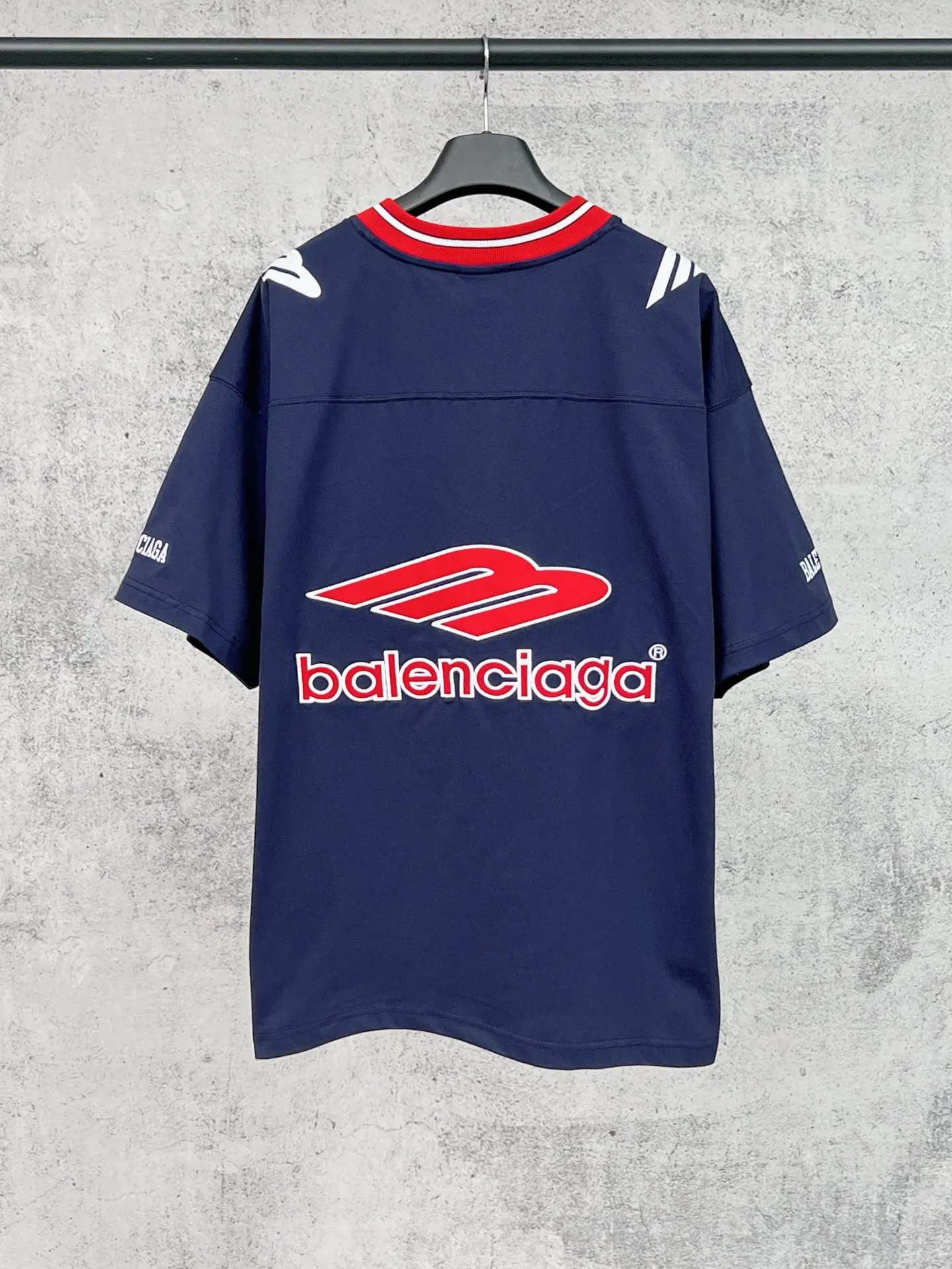 💰P123 【 . Quality】BALENCI*GA/ FOo TBALLSeries 。 3B V T 。 ， ， 。 SS 26 New Arrival。 ， 。 。 Authentic ， 。 。 260 ， . ， 。 。 ， 。 ， ， 。 。 。 OS . Same Style ：BL 263755 ：Black，Blue， Size：XS S M L